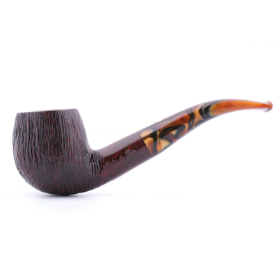 Курительная трубка Mastro de Paja Pettinata Classica, без фильтра M121-5