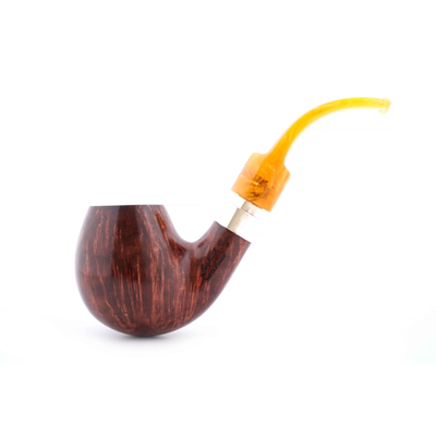 Курительная трубка Mastro de Paja Unica Ciocco, Amber 9 мм M002