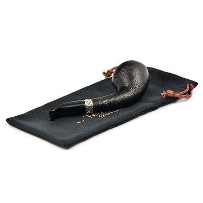 Курительная трубка Nording - Silver Classic №4 - SandBlast 05, без фильтра