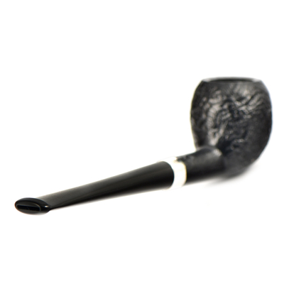 Курительная трубка Peterson - Junior - SandBlast - Silver Mounted - Acorn, без фильтра