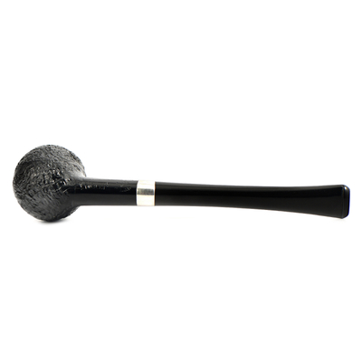 Курительная трубка Peterson - Junior - SandBlast - Silver Mounted - Acorn, без фильтра