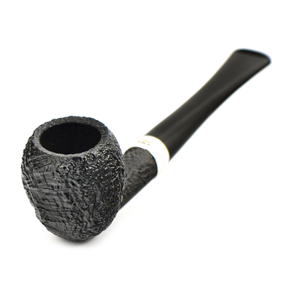 Курительная трубка Peterson - Junior - SandBlast - Silver Mounted - Pear, без фильтра