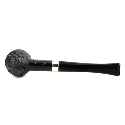 Курительная трубка Peterson - Junior - SandBlast - Silver Mounted - Pear, без фильтра