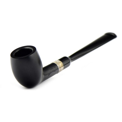 Курительная трубка Peterson Speciality Pipes Ebony Silver Mounted Belgique, без фильтра