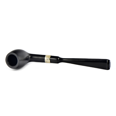 Курительная трубка Peterson Speciality Pipes Ebony Silver Mounted Belgique, без фильтра