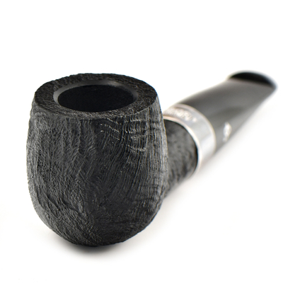 Курительная трубка Peterson 160th Anniversary - (Black) SandBlast - pat. OB P-Lip, без фильтра