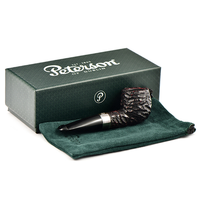 Курительная трубка Peterson 160th Anniversary - Rustic pat. OB P-Lip, без фильтра