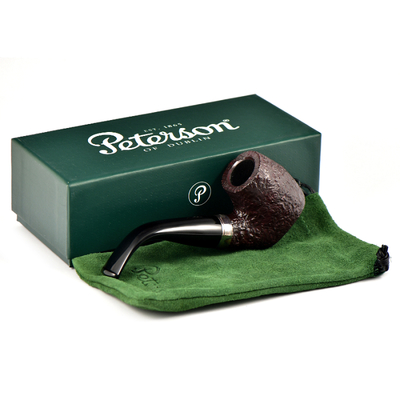 Курительная трубка Peterson Christmas Pipe 2023 SandBlast 306, без фильтра