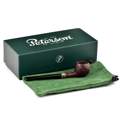 Курительная трубка Peterson Christmas Pipe 2023 SandBlast 404, без фильтра