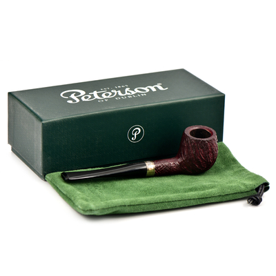 Курительная трубка Peterson Christmas Pipe 2023 SandBlast 86, без фильтра