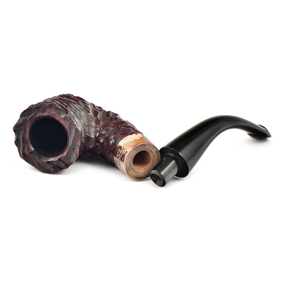 Курительная трубка Peterson Christmas Pipe 2025 Rustic 05 P-Lip, без фильтра