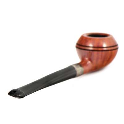 Курительная трубка Peterson De Luxe Classic Natural 411 P-Lip, без фильтра