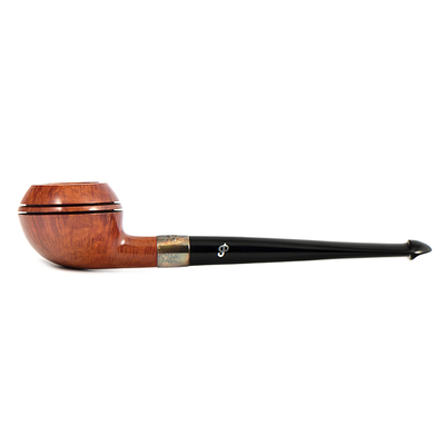 Курительная трубка Peterson De Luxe Classic Natural 411 P-Lip, без фильтра
