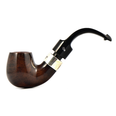 Курительная трубка Peterson De Luxe System Dark Smooth 20s P-Lip, 9 мм