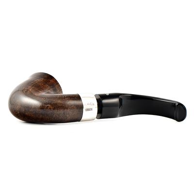 Курительная трубка Peterson De Luxe System Dark Smooth 5s P-Lip, без фильтра