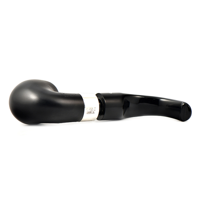 Курительная трубка Peterson De Luxe System Ebony 12.5 P_Lip , без фильтра