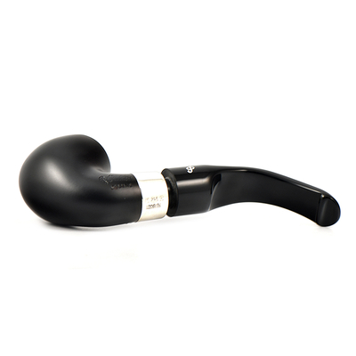 Курительная трубка Peterson De Luxe System Ebony 12.5 P_Lip, 9 мм