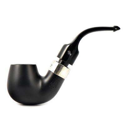 Курительная трубка Peterson De Luxe System Ebony 20s P-Lip, 9 мм