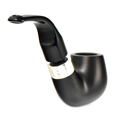 Курительная трубка Peterson De Luxe System Ebony 20s P-Lip, 9 мм