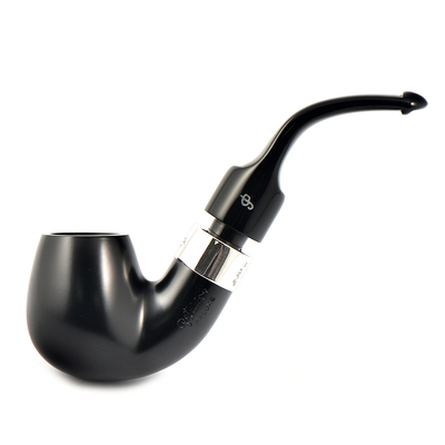 Курительная трубка Peterson De Luxe System Ebony 20s P-Lip, без фильтра