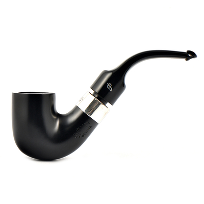 Курительная трубка Peterson De Luxe System Ebony 8s P-Lip, 9 мм