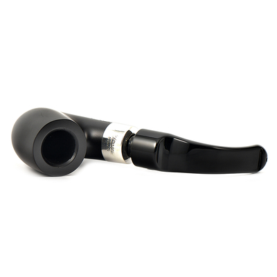 Курительная трубка Peterson De Luxe System Ebony 8s P-Lip, без фильтра
