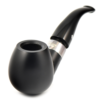 Курительная трубка Peterson De Luxe System Ebony B42 P-Lip, без фильтра