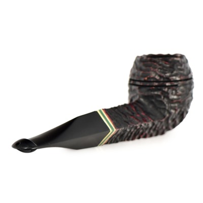 Курительная трубка Peterson Emerald Rustic 150 P-Lip, 9 мм