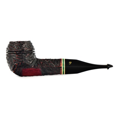 Курительная трубка Peterson Emerald Rustic 150 P-Lip, 9 мм