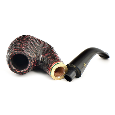 Курительная трубка Peterson Emerald Rustic 304 P-Lip, 9 мм