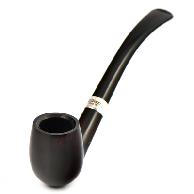 Курительная трубка Peterson - Junior Heritage - Silver Mounted - Bent Billiard, без фильтра