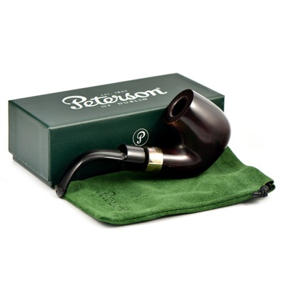 Курительная трубка Peterson House Pipe - Heritage Bent P-Lip, 9 мм