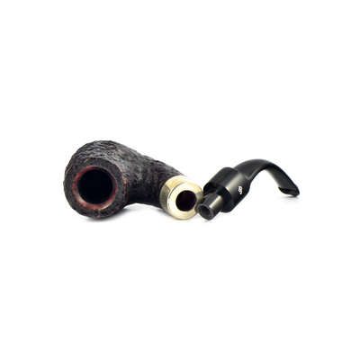 Курительная трубка Peterson House Pipe Rusticated Bent P-Lip 9 мм