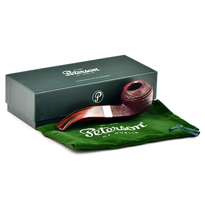 Курительная трубка Peterson Irish Harp - SandBlast 80s, 9 мм