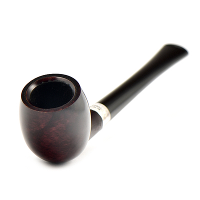 Курительная трубка Peterson Junior Heritage - Silver Mounted Belge, без фильтра