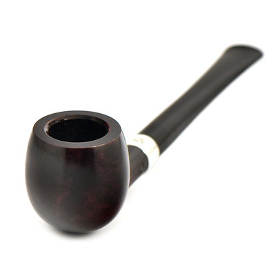 Курительная трубка Peterson Junior Heritage - Silver Mounted Straight Apple, без фильтра