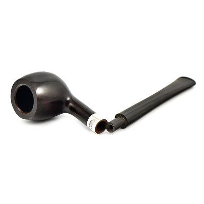 Курительная трубка Peterson Junior Heritage - Silver Mounted Straight Apple, без фильтра