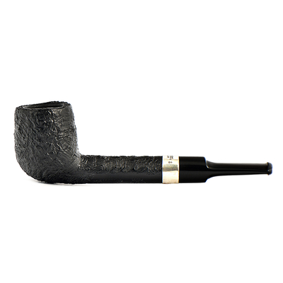 Курительная трубка Peterson Junior SandBlast - Silver Mounted Lovat, без фильтра