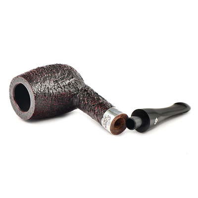 Курительная трубка Peterson Pub pipe Sandblast Billiard P-Lip, 9 мм