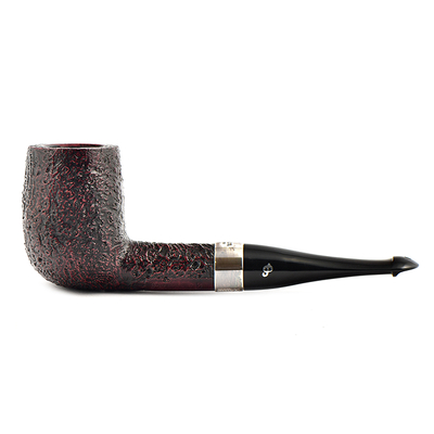 Курительная трубка Peterson Pub pipe Sandblast Billiard P-Lip, 9 мм