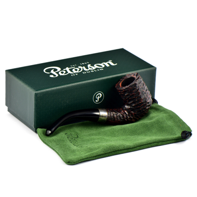 Курительная трубка Peterson Sherlock Holmes Rustic - Rathbone P-Lip, без фильтра