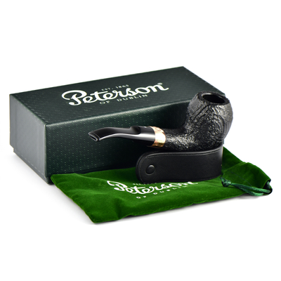 Курительная трубка Peterson Sherlock Holmes Christmas 2021 Sandblast - Strand, 9мм