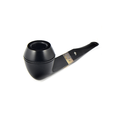 Курительная трубка Peterson Sherlock Holmes Ebony Baker Street P-Lip, без фильтра