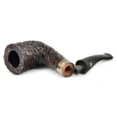 Курительная трубка Peterson Sherlock Holmes Rustic Mycroft P-Lip, без фильтра