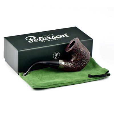 Курительная трубка Peterson Sherlock Holmes SandBlast - Original P-Lip, 9мм