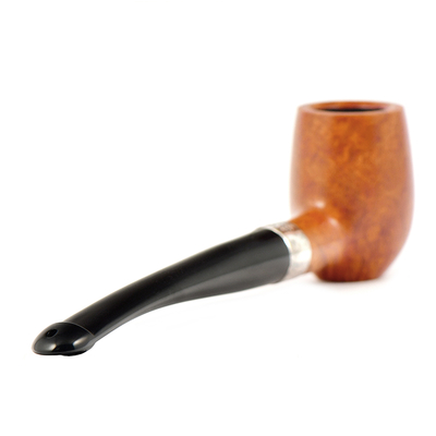 Курительная трубка Peterson Speciality Pipes - Barrel - Natural Silver Mounted P-Lip, без фильтра