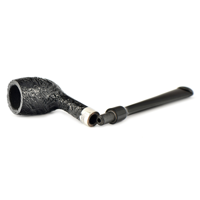 Курительная трубка Peterson Speciality Pipes SandBlast Nickel Mounted Belgique, без фильтра