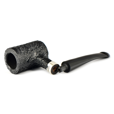 Курительная трубка Peterson Speciality Pipes SandBlast Nickel Mounted Tankard P-Lip, без фильтра