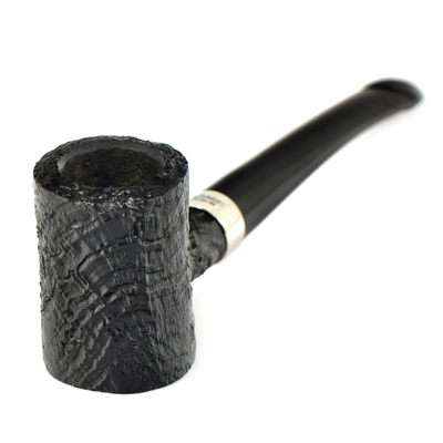 Курительная трубка Peterson Speciality Pipes SandBlast Nickel Mounted Tankard P-Lip, без фильтра