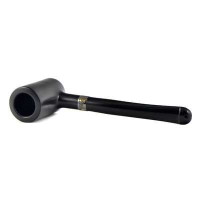 Курительная трубка Peterson Speciality Pipes Tankard Ebony Silver Mounted P-Lip, без фильтра